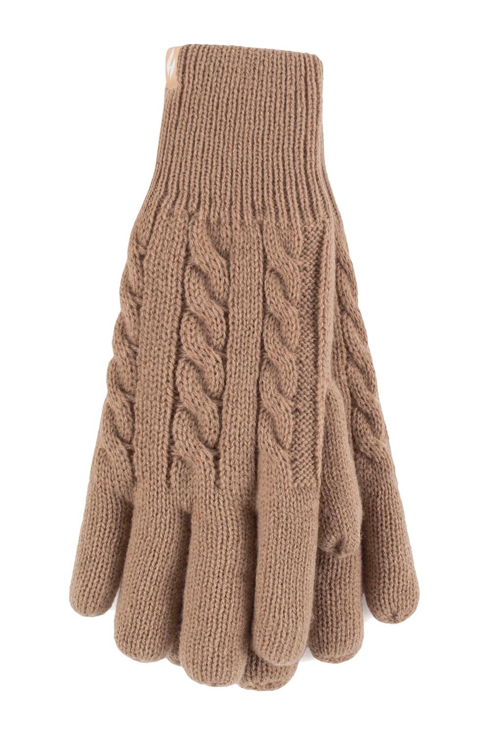 Womens brown fleece gloves new arrivals