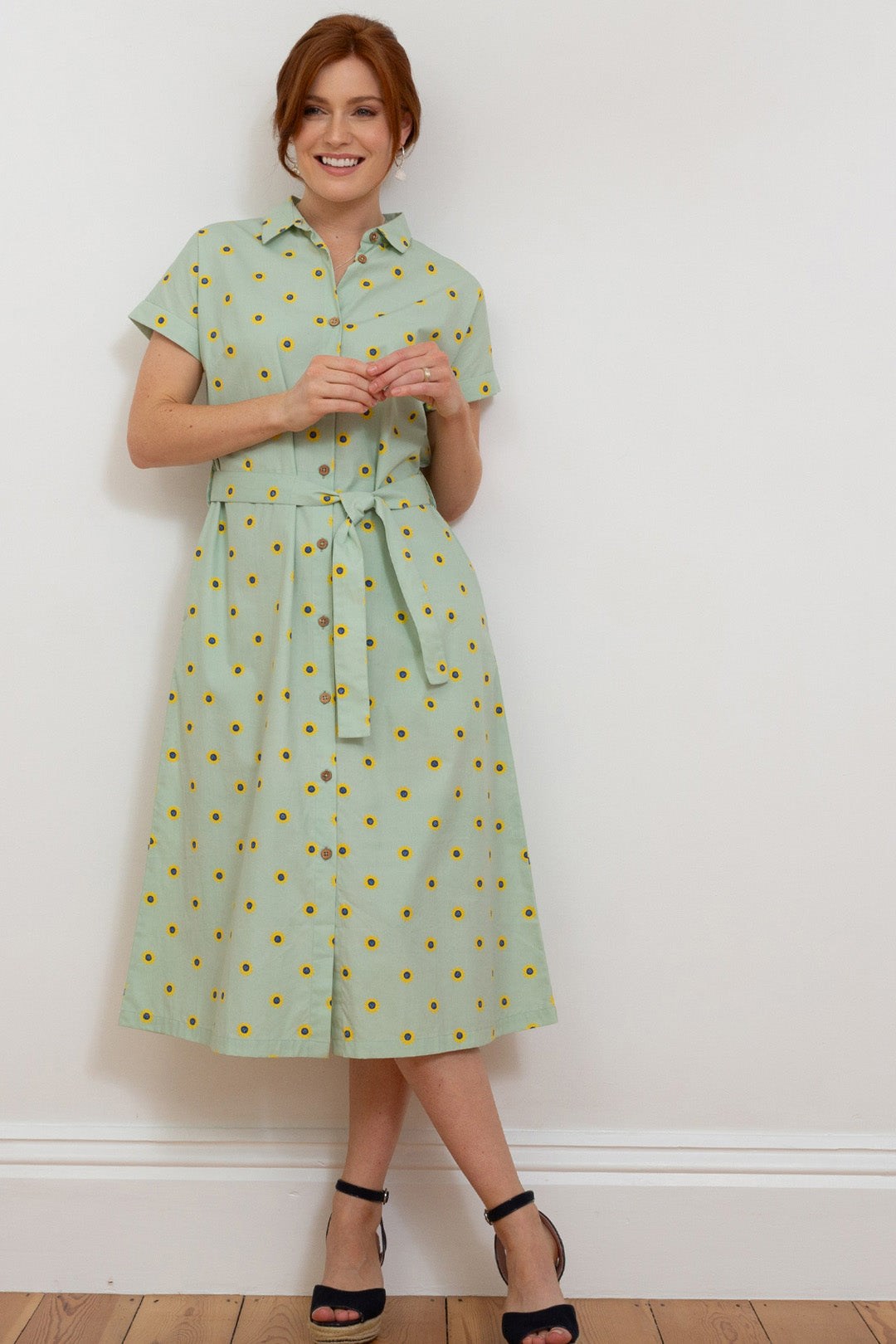 Charlton Womens Organic Poplin Shirt Dress -