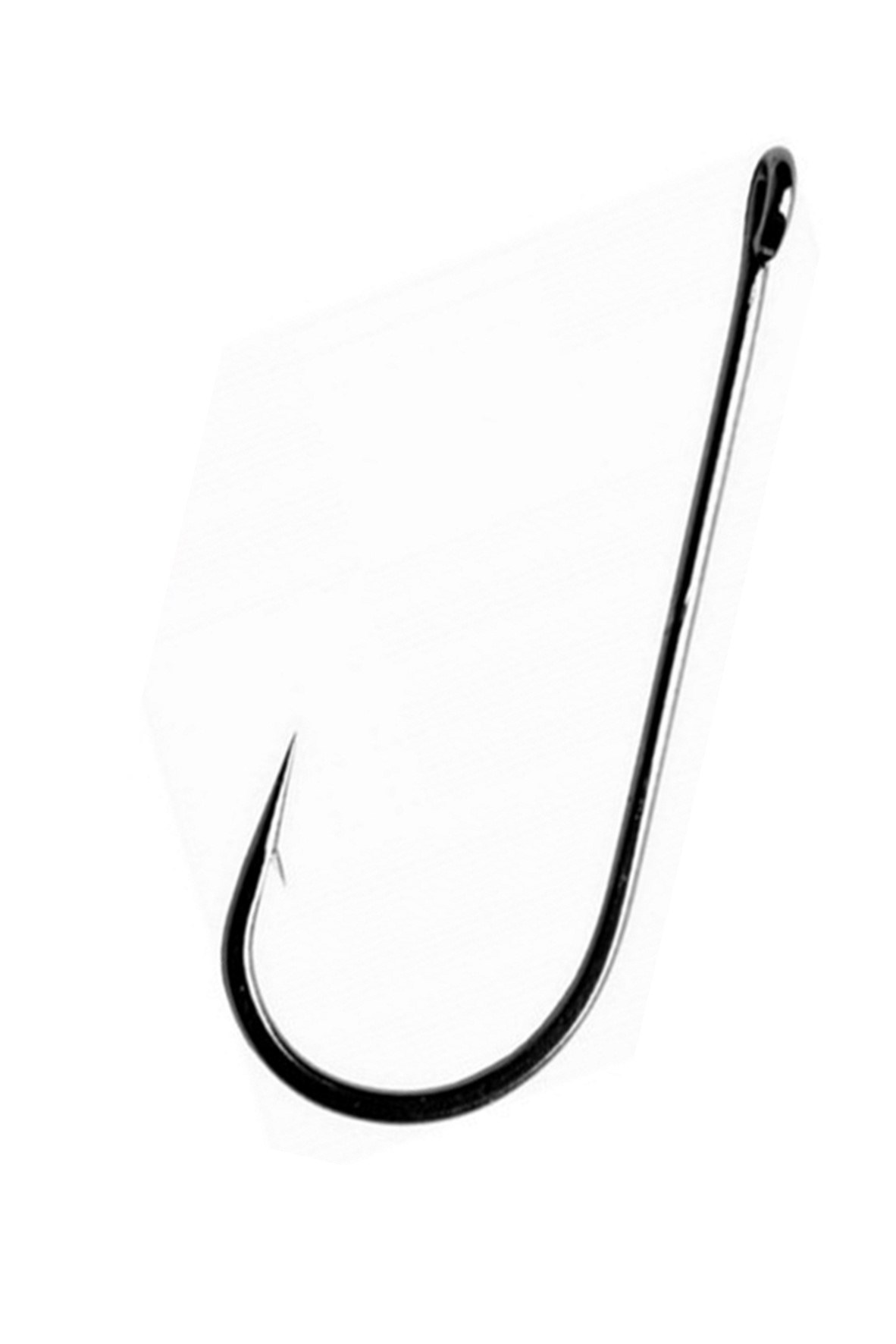 Black Aberdeen Size 2/0 Fishing Hooks 8-Pack -