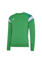 Mens Fleece Sweatshirt Emerald/Lush