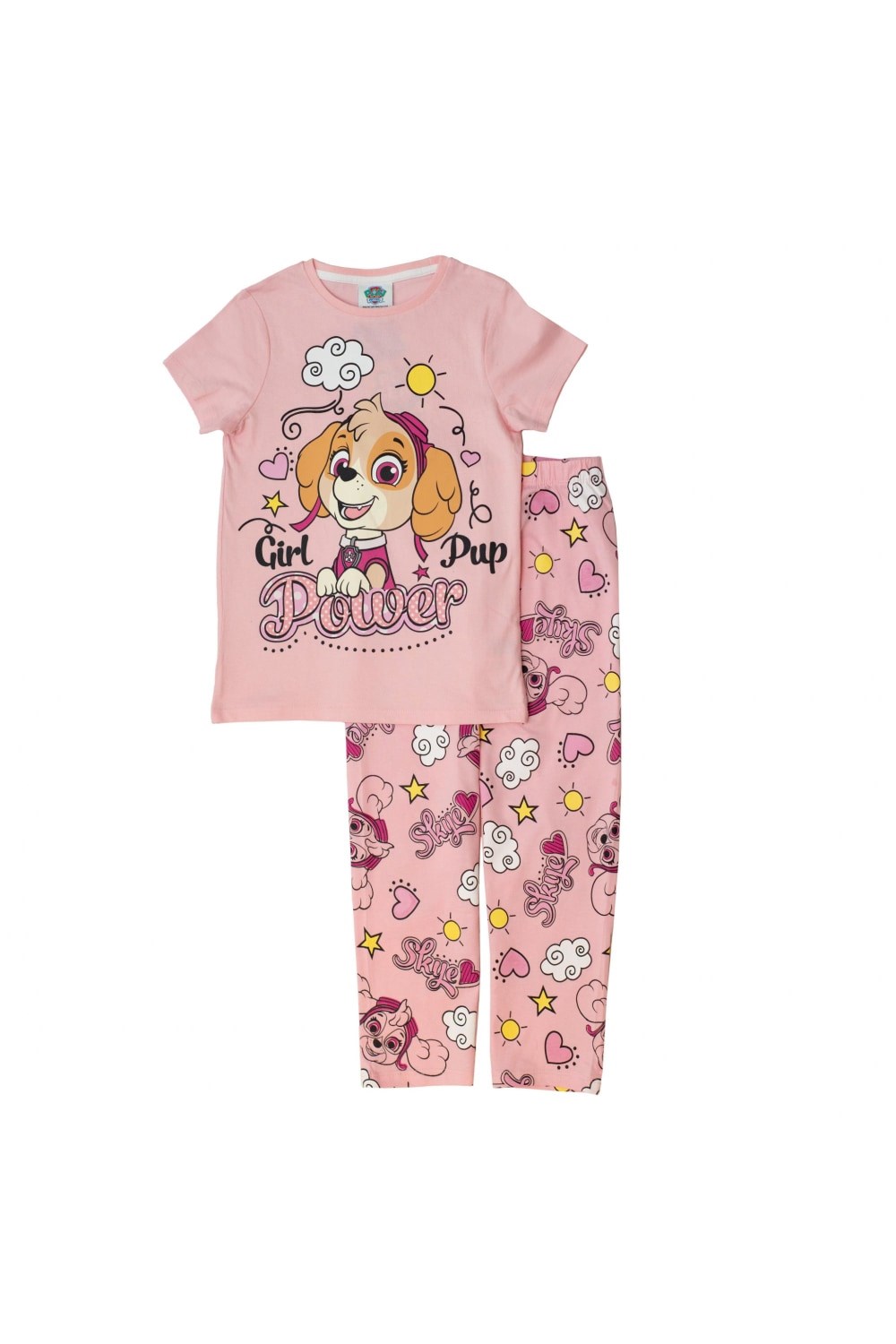 Girl Pup Power Skye Girls Pyjama Set | Mountain Warehouse GB