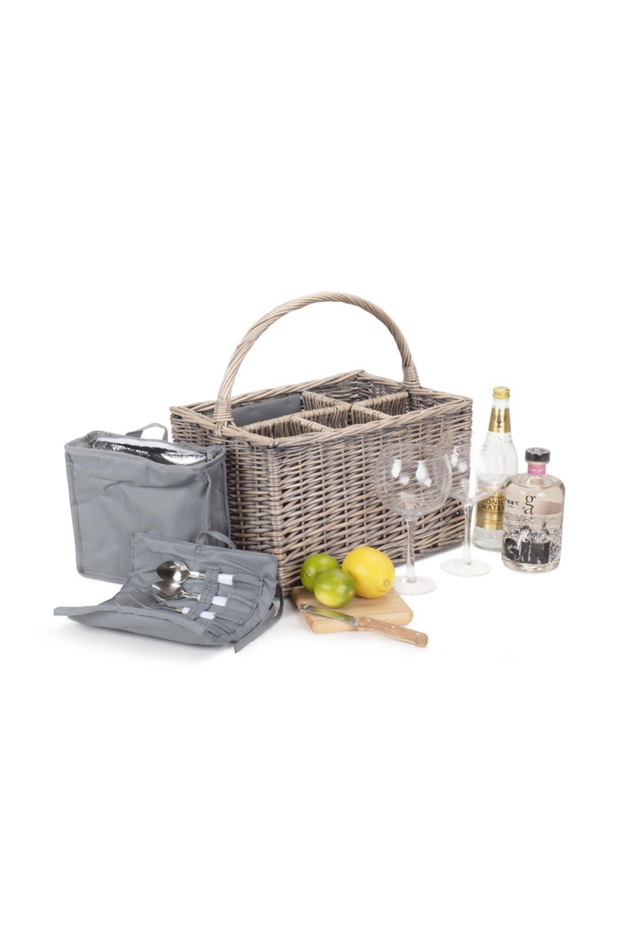 Grey Gin Picnic Drinks Basket -