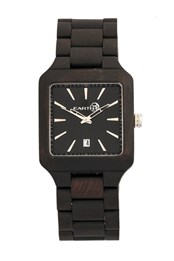 Arapaho Bracelet Watch with Date Dark Brown