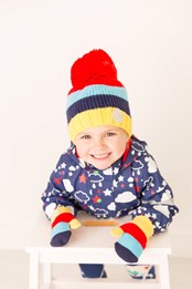 Toddler Striped Bobble Hat