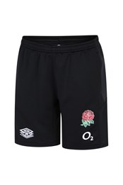 England Rugby 22/23 Kids Knitted Shorts Black