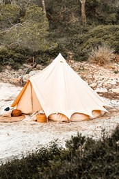 4m Bell Tent Plus Canvas 285gsm Sandstone