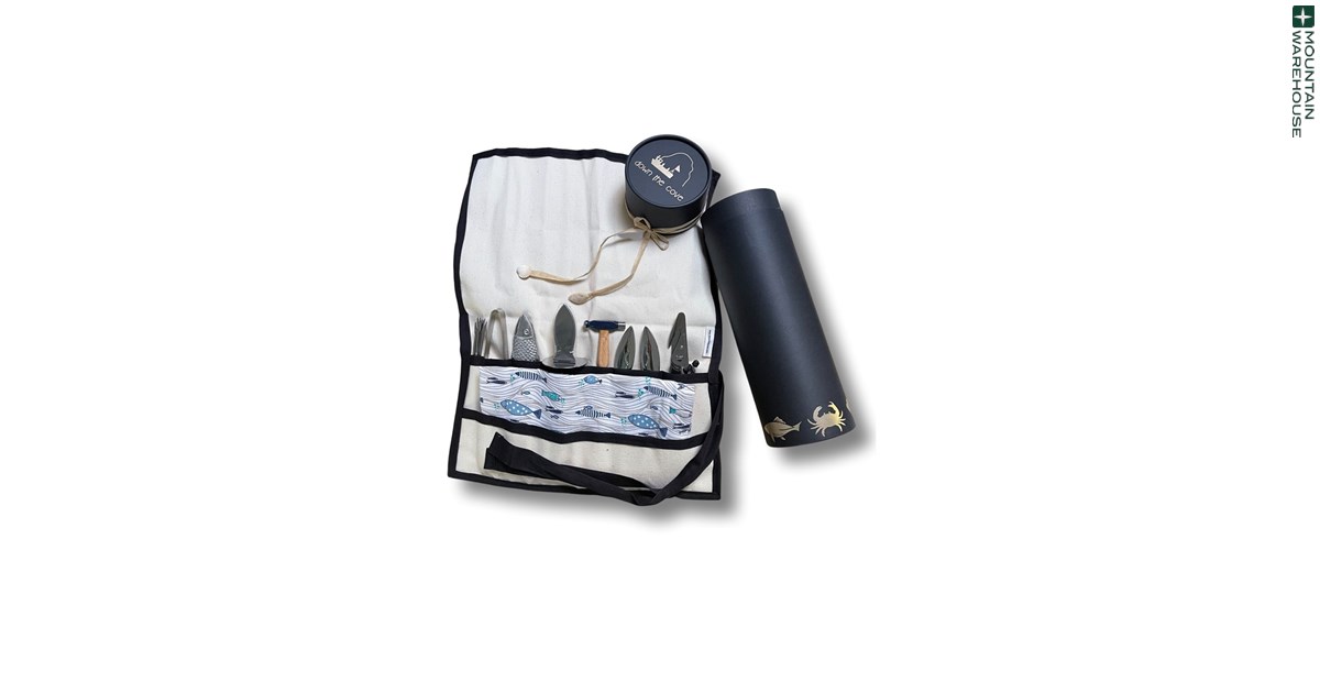 Deluxe Shellfish Tool Kit (with Oyster Shuck) - Down The Cove