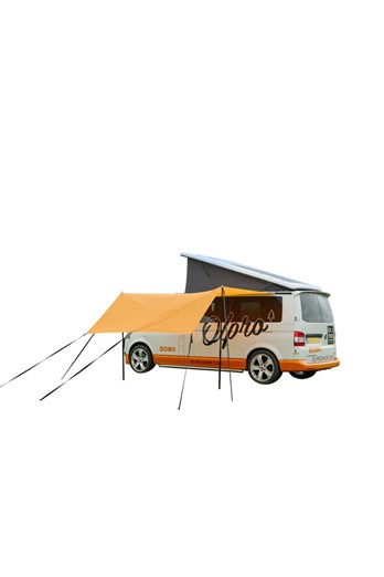 Multi Shade Campervan Canopy Orange