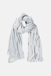 Womens Bamboo Cosy Knit Wrap Dove