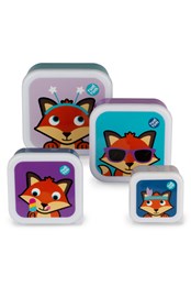 Set of 4 Nesting Snack Pots for Kids Felicity Fox
