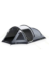 Mersea 4 Man Poled Camping Tent Grey
