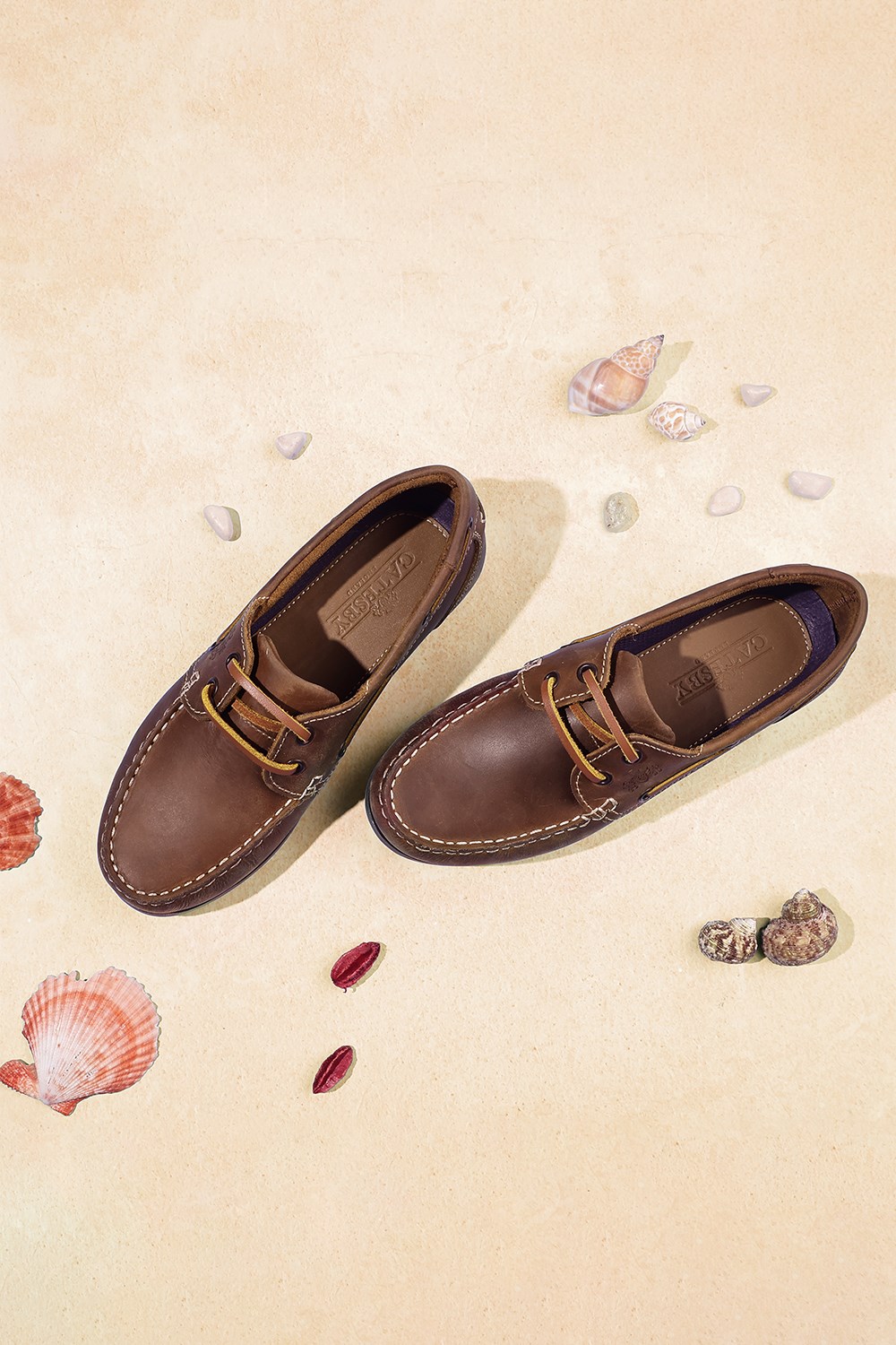 Pippa Womens Premium Leather Boat Shoes | Mountain Warehouse GB