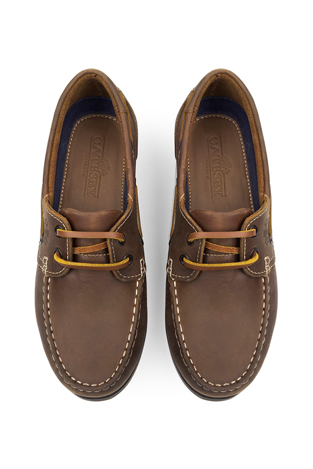 Pippa Womens Premium Leather Boat Shoes | Mountain Warehouse GB