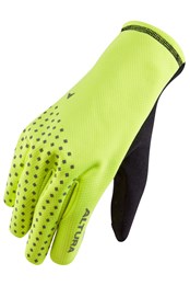 Nightvision Unisex Windproof Fleece Cycling Gloves Yellow