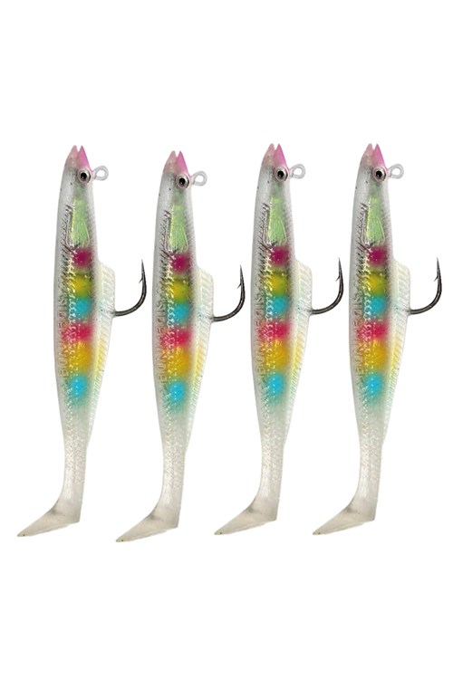 Candy King Sandeel 4 10g Fishing Lures 4-Pack