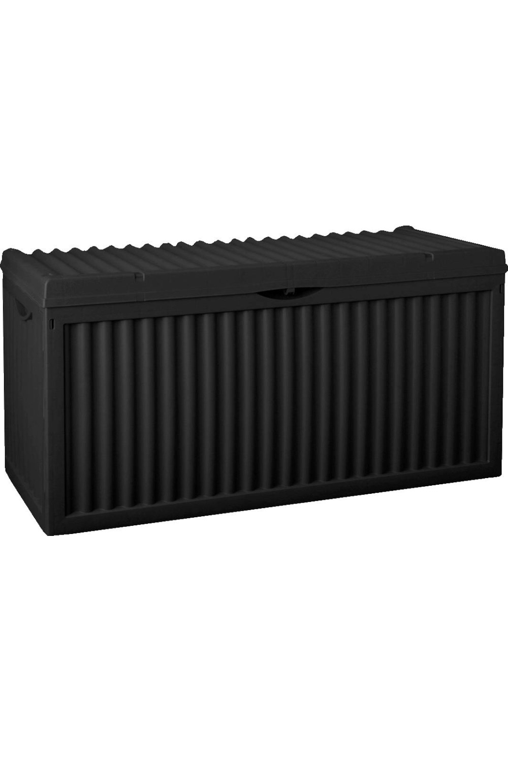 Large black plastic storage boxes hot sale