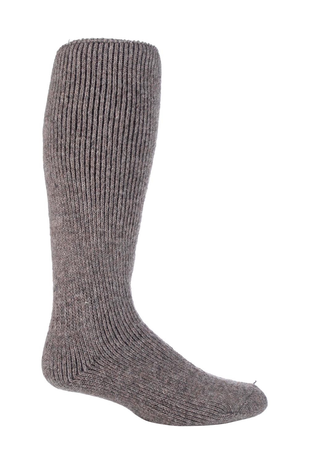 Mens Extra Long Thermal Wool Socks