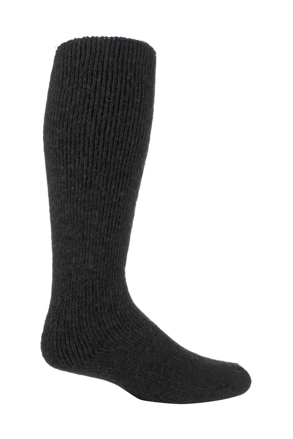 Mens Extra Long Thermal Wool Socks