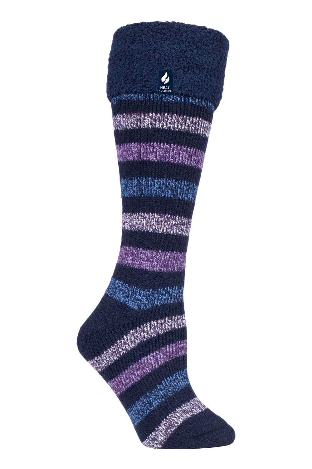 Womens Striped Wellington Boot Socks -