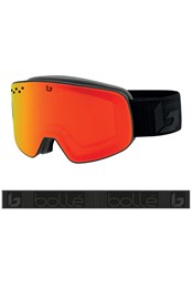 Nevada Unisex Snow Goggles Matte Black Corp/Sunrise