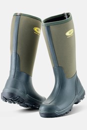 Frostline Mens Unisex Classic Wellies Green