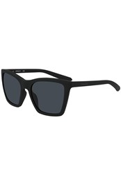 Mak Womens Sunglasses Matte Black/Smoke