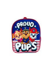 Proud Pups Kids Backpack Navy/Red