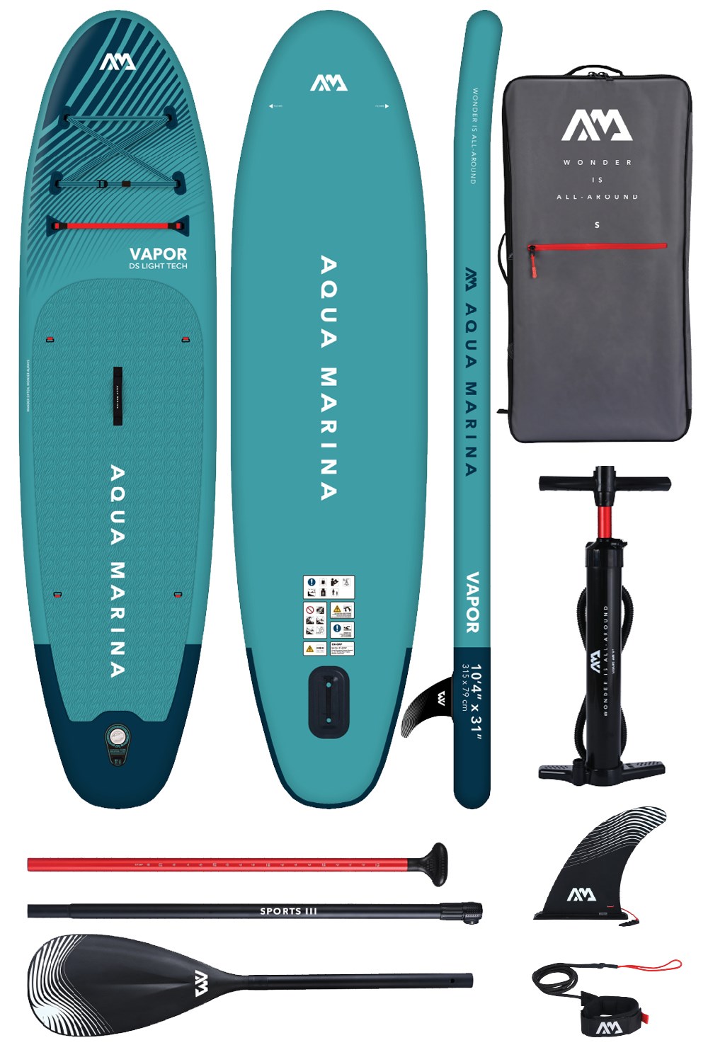 Vapor 10ft4 / 315cm All Round Paddle Board -