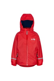 Forest Leader Kids Insulated PU Waterproof Jacket