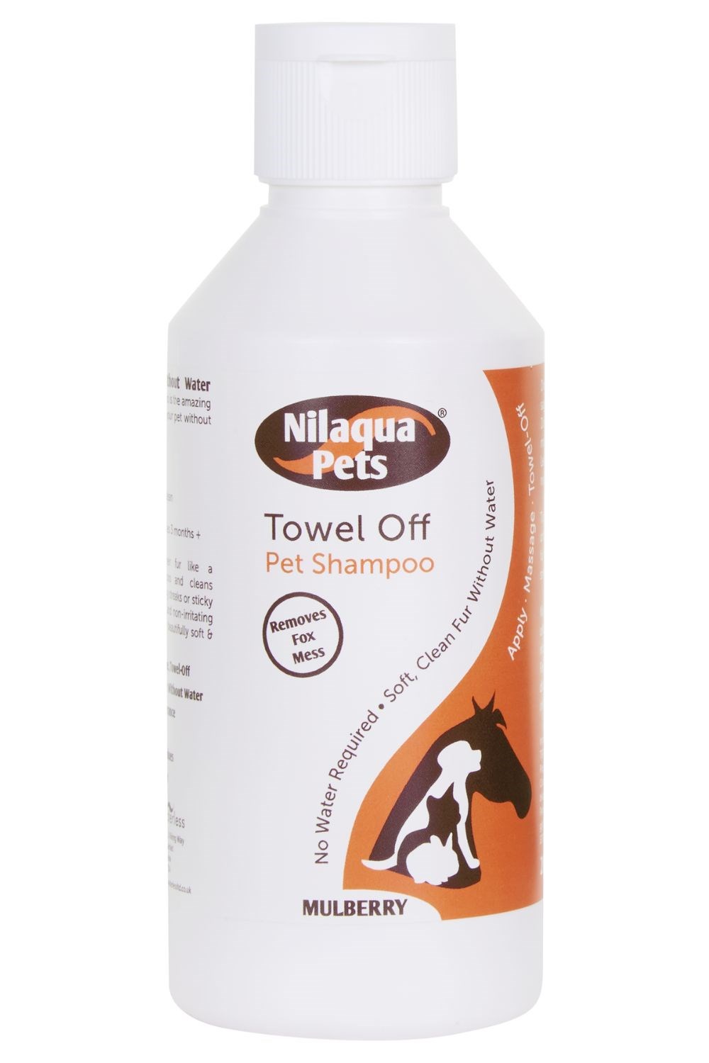 Muddy Paws & Fox Poo Towel Off Pet Shampoo -