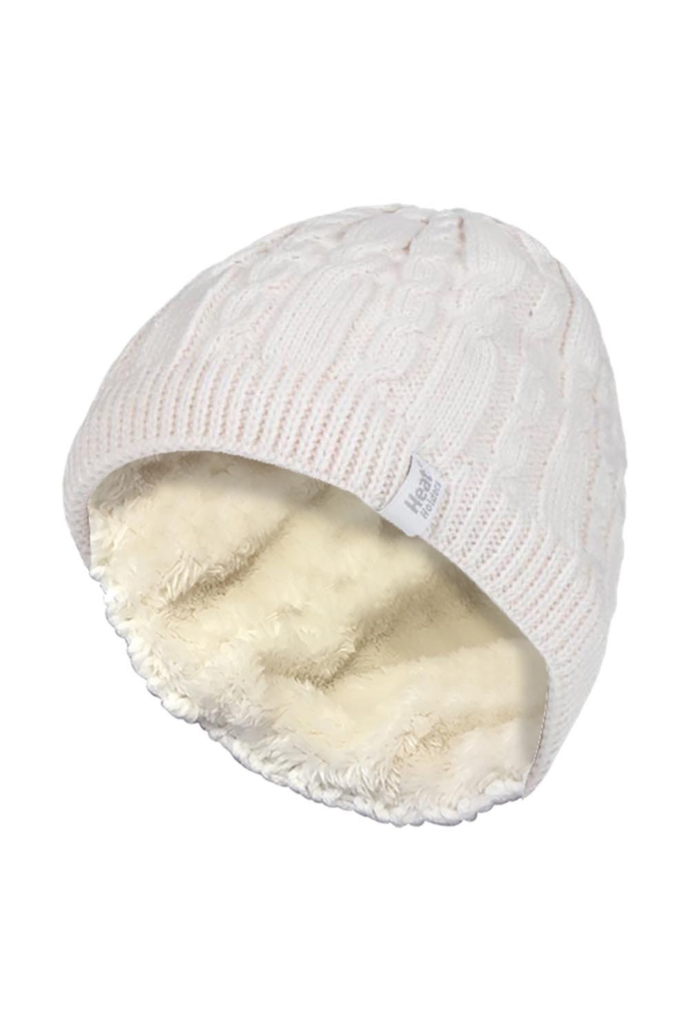Womens Thermal Fleece Lined Winter Hat