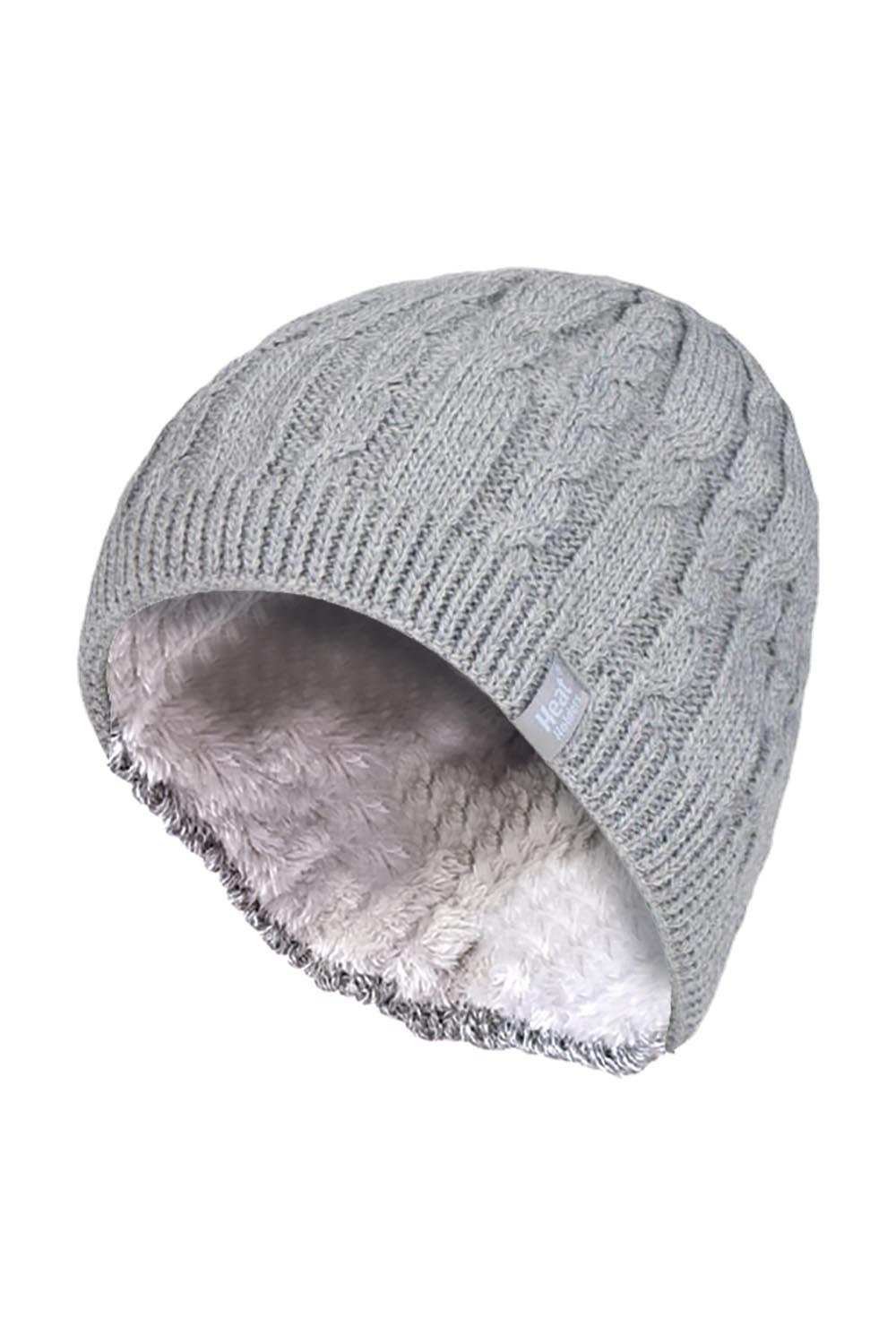 Womens Thermal Fleece Lined Winter Hat