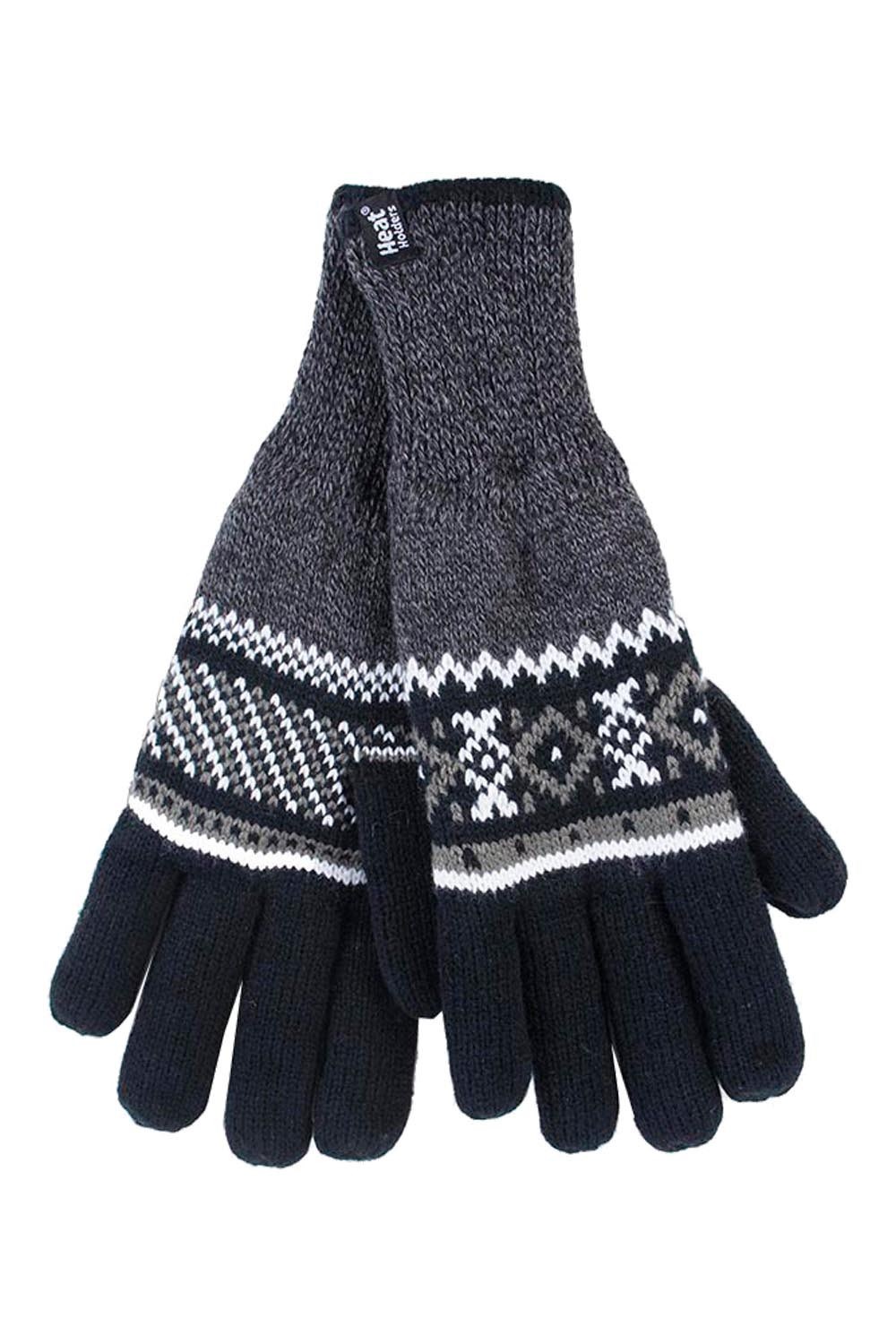 Mens Nordic Fleece Lined Thermal Gloves -