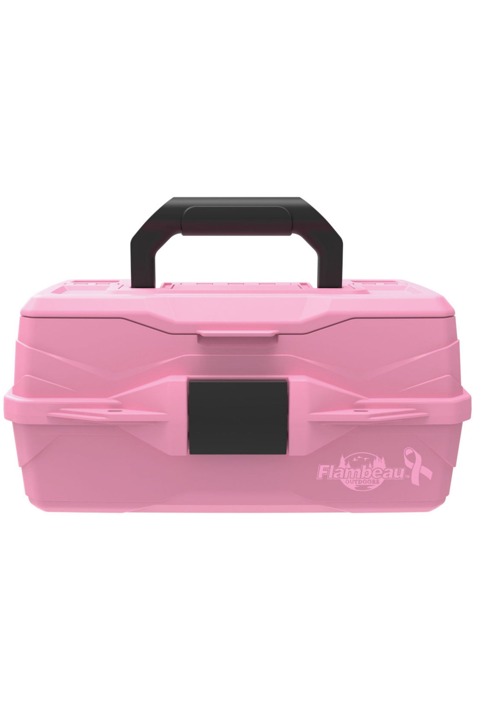 One Tray Pink Ribbon Classic Tackle Box