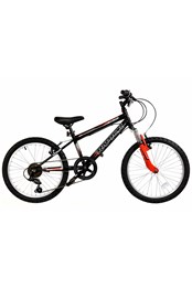 Basis Raptor 20" Junior Hardtail Mountain Bike Black/Red