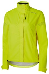 Nightvision Nevis Womens Waterproof Cycling Jacket Yellow