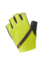 Progel Unisex Cycling Mitts Lime/Olive
