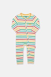 Grow Together Baby Organic Cotton Sleepsuit Rainbow