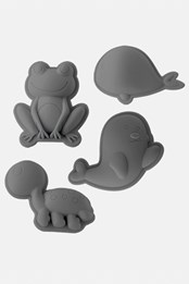 Frog Sand Moulds Kids Beach Toys Anthracite Grey