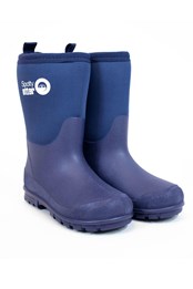 Adventure Kids Neoprene Wellies Navy