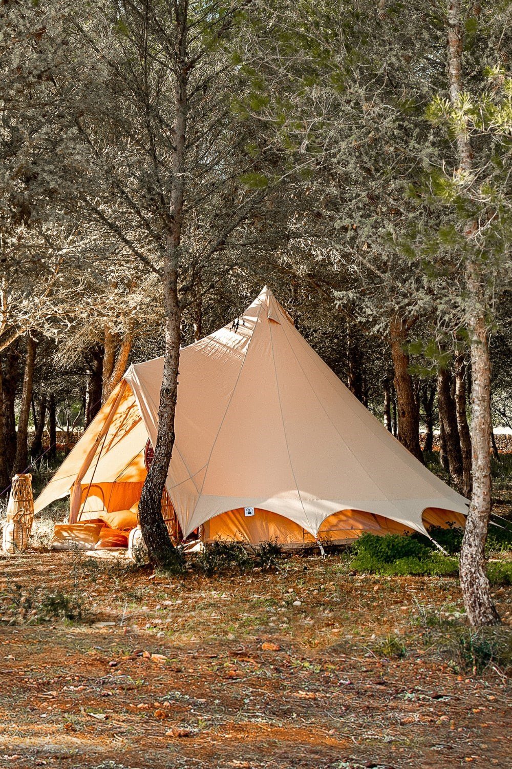 5m Bell Tent Plus Canvas 285gsm Mountain Warehouse GB