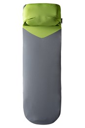V Sheet Camping Sleeping Pad Cover Green/Grey
