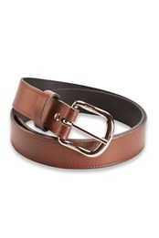 Womens Leather Belt 1.25" Width Brown