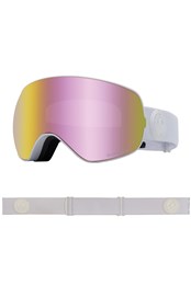 X2s Unisex Snow Goggles Whiteout/Pink Ion/Dark Smoke