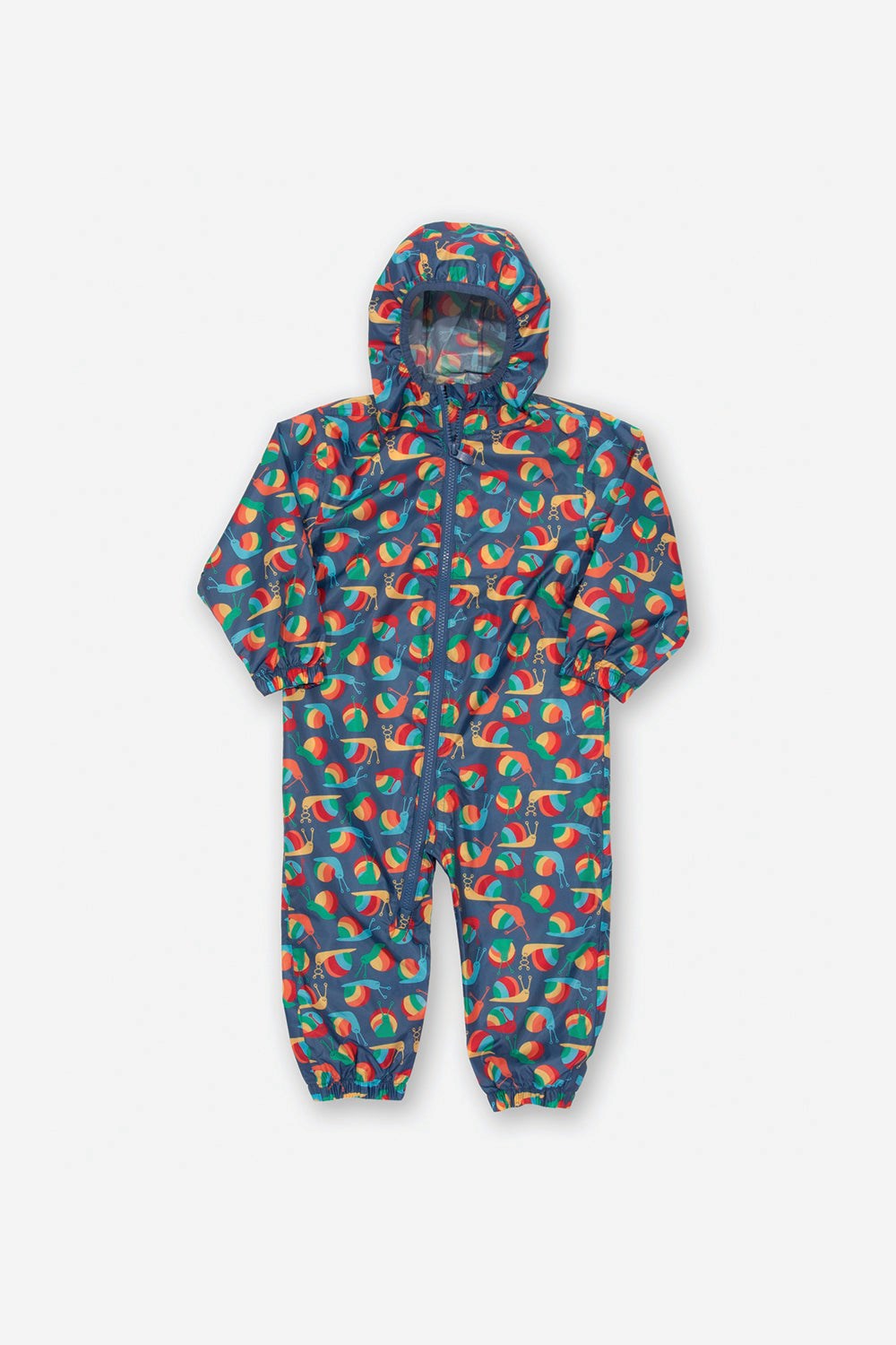 Rainbow Snail Baby/Kids Puddlepack Suit -