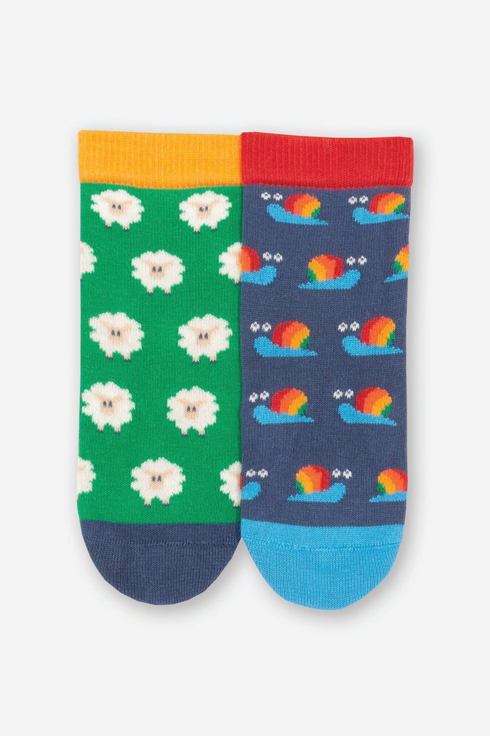 Rainbow Snail Baby/Kids Socks -