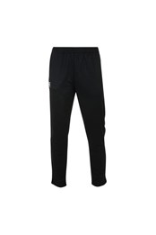 Mens Stretch Tapered Quick Drying Trousers Black