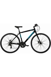 Freespirit District 700c Hybrid Bicycle 19" Frame Black/Blue