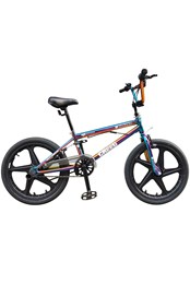 Creed Mag 20" Freestyle BMX Bike with Stunt Pegs Neo Chrome Jet Fuel