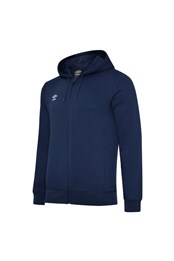 Club Leisure Mens Full Zip Hoodie Navy/White
